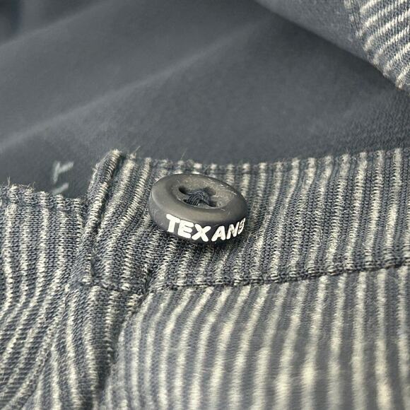 Nike NFL Houston Texans Stripe Dri-Fit Polo Shirt in Navy Blue - Picture 10 of 10